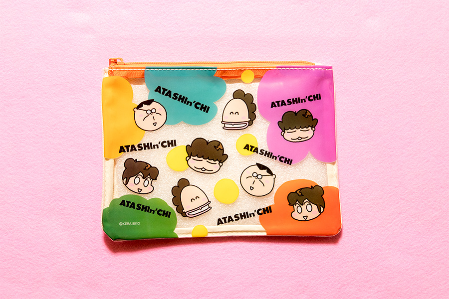 ビニールキャンバスポーチ