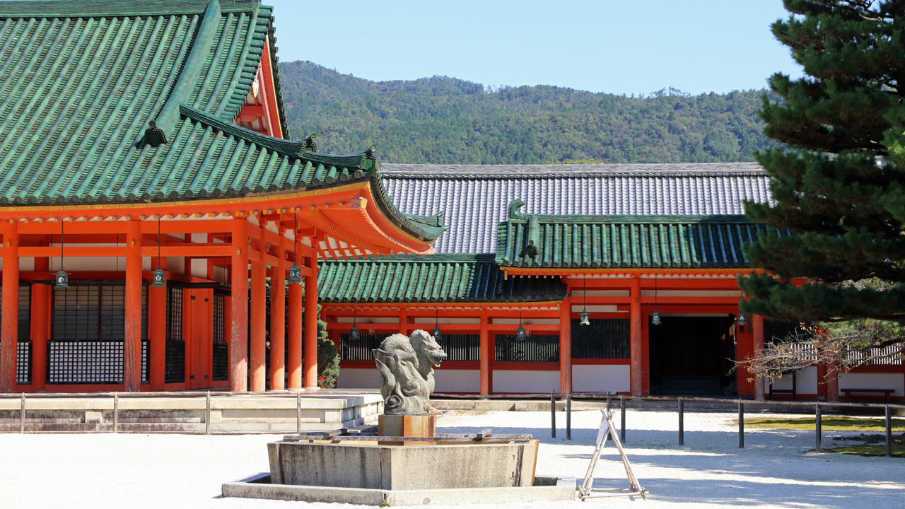 平安神宮の石造