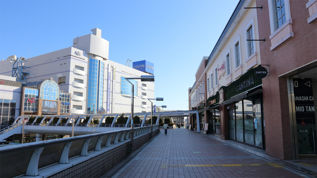 田無駅北口ペデストリアンデッキ